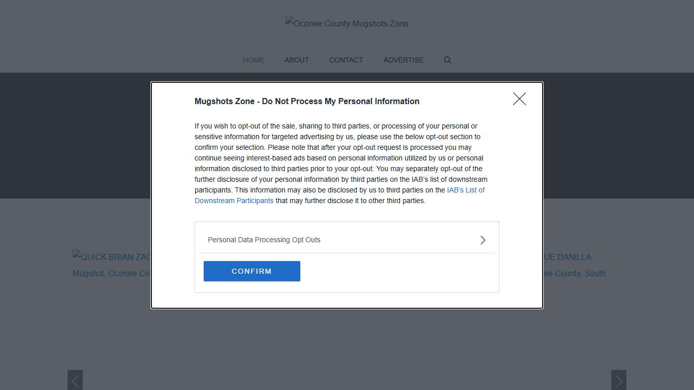 Oconee County Mugshots Zone