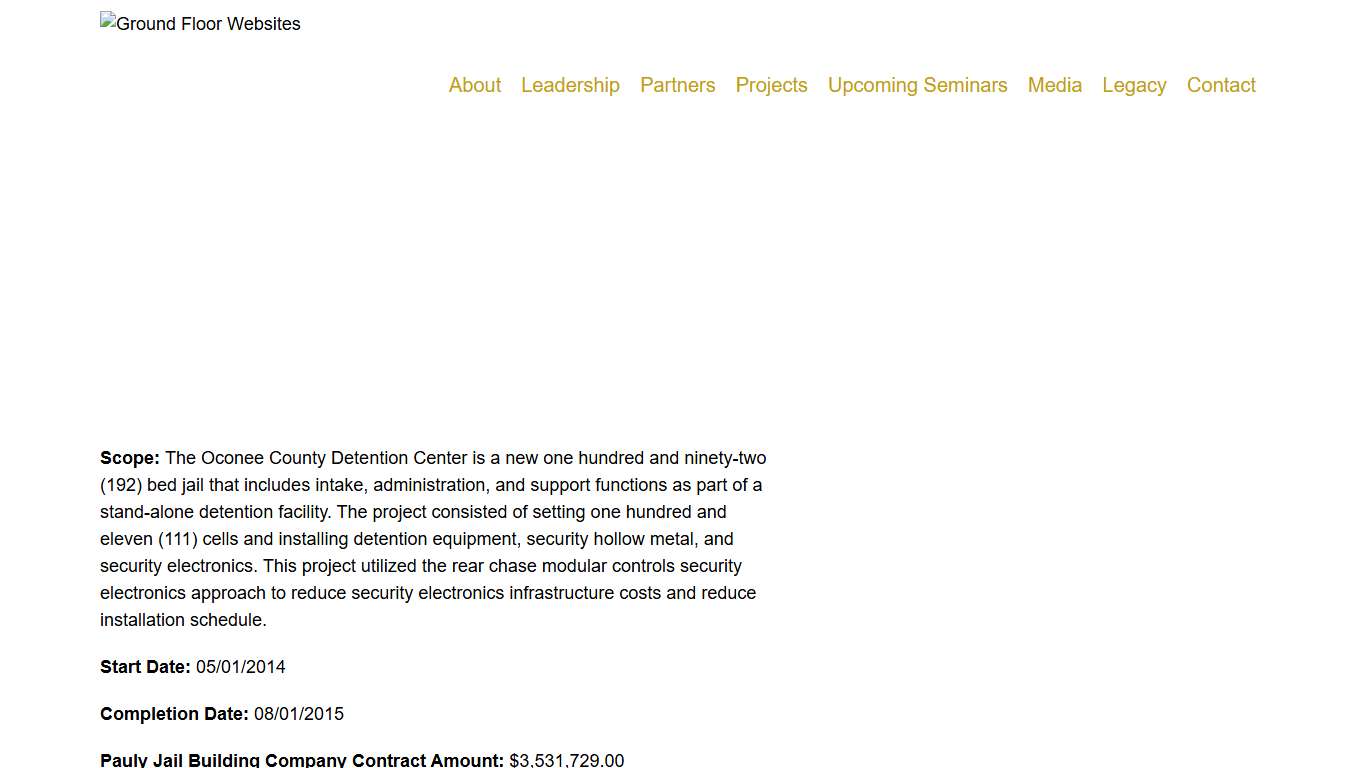 Oconee County Detention Center - Walhalla, SC