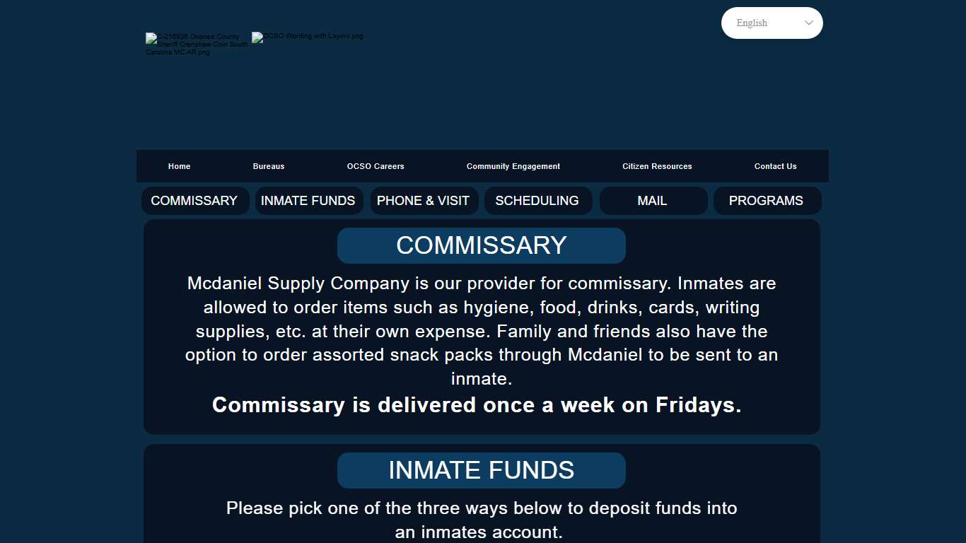 Detention Center | oconeelaw